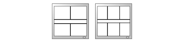 Automatic scene distribution for an odd number of nodes