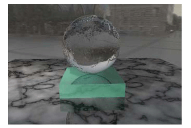 RTXGlass shader enhanced with Bump Mapping